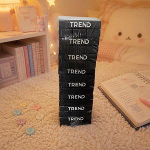 <span class=keywords><strong>Gioco</strong></span> Torre di Legno Personalizzabile con Logo, Classico <span class=keywords><strong>Gioco</strong></span> di Impilamento Blocchi, Giocattoli Educativi <span class=keywords><strong>Montessori</strong></span> per Bambini, Adulti e Famiglie, Ideale come Regalo per Feste - Product Image 4