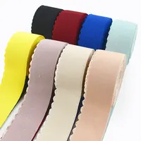 EB218 Bande élastique en polyester de 40 mm pour vêtements, sangle extensible pour couture DIY, ruban élastique pour sous-vêtements, fournitures