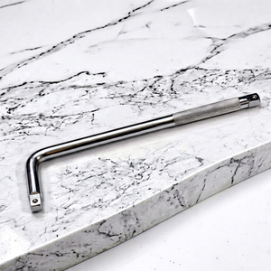 Clé à molette HIRA 22023 en acier au chrome-vanadium de qualité DIY, à double extrémité, avec embout carré de 1/2 pouce, disponible en version OEM - Product Image 1