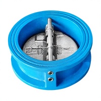 Clapet anti-retour à lame plate en fonte ductile avec joint souple EPDM DN50-DN1200 PN16 pour le contrôle du débit d'eau