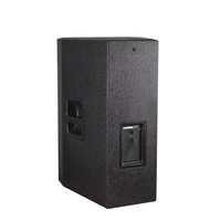 Enceinte passive de scène extérieure en bois avec tapis noir double 15 pouces HF-JBL825
