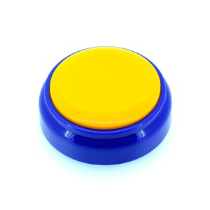 Caja de módulo de sonido de forma redonda de alta calidad, un botón, diferentes colores con luz LED, juguete para mascotas, entrenamiento de animales - Product Image 6