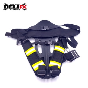 DELIFX accessoires d'effet de scène Cryo CO2 réservoir/bouteille sac à dos noir avec sac à bandoulière de couleur de protection lumineuse pour DJ <span class=keywords><strong>robot</strong></span> <span class=keywords><strong>homme</strong></span> - Product Image 4