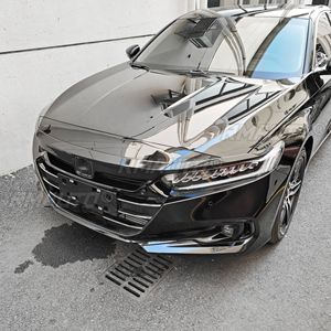 Grille de pare-chocs avant noire brillante style sport pour Honda Accord 10ème génération 2018-2021, kit carrosserie, accessoires auto - Product Image 3