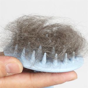Mascotas Perros Gatos Masaje Peine de goma <span class=keywords><strong>Pelo</strong></span> <span class=keywords><strong>largo</strong></span> y corto Pequeño Grande Elimina suavemente Cobertizo suelto <span class=keywords><strong>Pelo</strong></span> Mascota Champú Cepillo de baño - Product Image 6