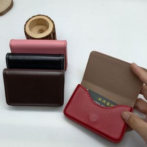 Name Luxury Pu Leather Credit Id <b>Holder</b> <b>for</b> Men Women Business <b>Card</b> Case <b>Wallet</b> - Product Image 6