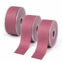 Ruban Gros-Grain Papillon en Polyester, 196 Couleurs, Rouleau de 3mm-100mm pour Nœuds de Cheveux, Artisanat et Décoration de Mariage, Teinture Personnalisée