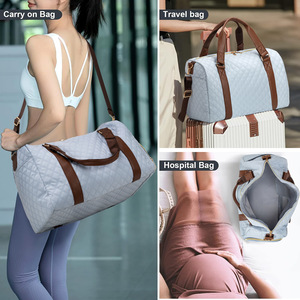 Large Capacity Women Weekender <strong>Bags</strong> Gym <strong>Bag</strong> <strong>Duffle</strong> Overnight Backpack Travel <strong>Essentials</strong> Large Hospital <strong>Bag</strong> for Labor Delivery - Product Image 6