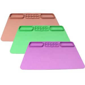 LA Customized <b>Silicone</b> Art Painting Station <b>Mat</b> Creative DIY Kids Doodle Art Painting Crafts Pad - Product Image 2