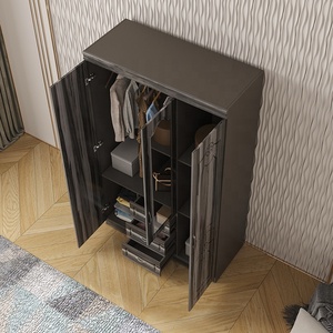Armoire <span class=keywords><strong>pliante</strong></span> à 3 portes, armoire murale, <span class=keywords><strong>placard</strong></span> de chambre à coucher avec 3 tiroirs, armoire de chambre à coucher personnalisée - Product Image 6