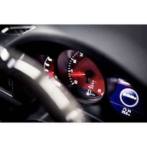 Papier de cadran de tableau de bord personnalisé 2014-<span class=keywords><strong>2023</strong></span> pour Porsche <span class=keywords><strong>Macan</strong></span> 718 95B 981 982 – Amélioration de la face avant des jauges intérieures Rouge Jaune - Product Image 2
