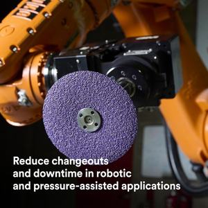 <span class=keywords><strong>3M</strong></span> 1182C陶瓷纤维圆盘5英寸125毫米原始设备制造商抛光角磨机多配合磨料中国制造100/包 - Product Image 6