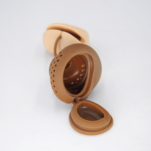 SI08 100% Cấp Thực Phẩm Silicone Hài Hước Mông Phân Máy Pha Trà Shit Pooping Hình Dạng Trà Infuser Lọc - Product Image 4
