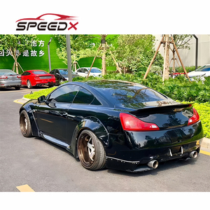 For <strong>Infiniti</strong> G37 G25 2 Door Carbon Fiber Upgrade Wide Body Kit Front Rear Bumper Auto <strong>Parts</strong> G37 - Product Image 5