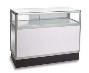 Vetrina Espositiva di Lusso Personalizzata con Serratura per Gioielli, Arredamento per Negozi, Vetrina a 2/3 Pannelli - Product Image 1