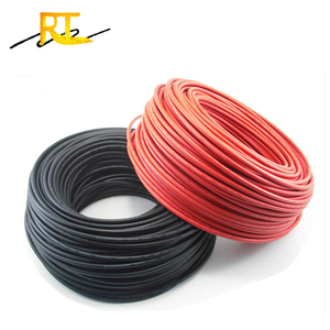 Cho TUV Chất lượng cao Twin Core 4 mét PVC DC cáp năng lượng mặt trời 6 mét lõi kép dây 10awg 12AWG đóng hộp dây dẫn đồng công nghiệp - Product Image 2