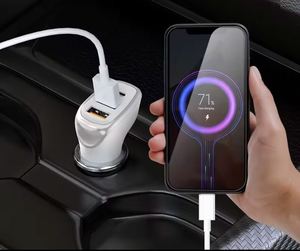 Best Universal Mobile Phone Power <b>Adapter</b> 3 Port Dual Usb + Type C PD 38W Fast Charging 12V 24V Car Charger - Product Image 4