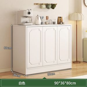 Modern <b>White</b> Freestanding <b>Sideboard</b> Storage Cabinet Multi Drawer Console Cabinet for Salon Living Room Bedroom - Product Image 5
