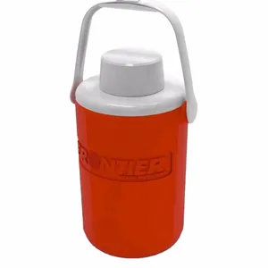 Plastic portable camping mini picnic beer wine juice cooler bucket water jug with handle 2.5L cooler jug ice box