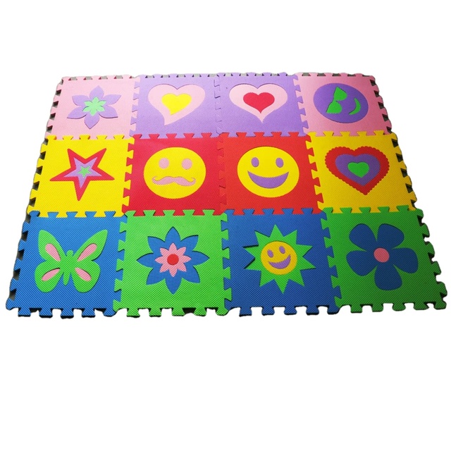 Planet of Toys EVA Foam Floor Play Mat for Kids | Interlocking Puzzle Foam Mat for Kids, Boy, Girls Toddlers