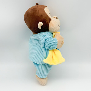 Nuevo y Adorable Peluche de Orangután Curioso <span class=keywords><strong>George</strong></span>, Súper Suave, con Relleno de Algodón PP - Product Image 4