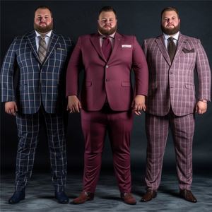 Diseños personalizados <span class=keywords><strong>Tallas</strong></span> <span class=keywords><strong>grandes</strong></span> <span class=keywords><strong>Trajes</strong></span> de hombre para <span class=keywords><strong>boda</strong></span> de negocios Ropa de fiesta informal - Product Image 4