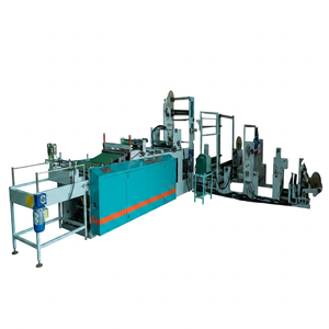 Línea de Producción Automática de Bolsas de Plástico, Sistema de Máquina de Empaquetado Industrial de Alta Velocidad para Procesamiento, Sellado y Corte de Películas - Product Image 1