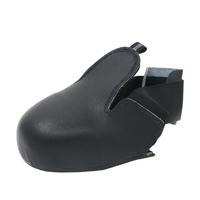 Chaussures de sécurité anti-écrasement, anti-crevaison et résistantes à l'usure, couvre-chaussures, orteil antidérapant en cuir de vachette