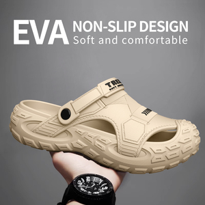 Claquettes et sabots personnalisés avec logo pour <span class=keywords><strong>homme</strong></span> – Chaussures d'extérieur en mousse EVA, style chunky - Product Image 3
