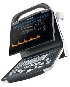 Escáner de Ultrasonido Portátil Digital en Blanco y Negro Mindray DP-20, Ultrasonido Obstétrico para Animales y Humanos Veterinarios con Sonda Convexa - Product Image 1