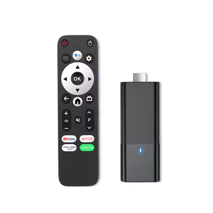 Clé <span class=keywords><strong>TV</strong></span> intelligente Android 4K Allwinner H313 Dual Wifi S02 avec télécommande vocale intelligente - Product Image 2