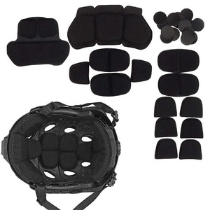 Prezzo all'ingrosso regolabile protezione morbido Comfort tattico casco imbottitura imbottitura in schiuma per bambini casco e pastiglie per bambini - Product Image 1