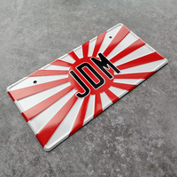 90 modèles 33x16.5cm voiture de course moto JDM plaque d'immatriculation japonaise étiquette en aluminium
