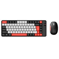 Set de Teclado y Ratón Inalámbrico de Modo Dual QW07, para Laptop, Interfaz USB, 1600 DPI, Ergonómico