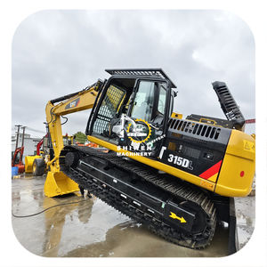 Excavadora de orugas Caterpillar 315DL usada de 15 toneladas con accesorios de bomba hidráulica (martillo rompedor, cazo de excavación) y motor para minería - Product Image 1