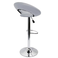 Chaise de bar moderne en cuir Pu, tabouret de bar réglable pour bar, pub et cuisine