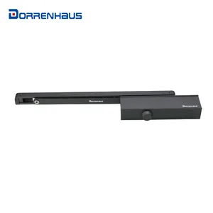 DORRENHAUS Medium Duty D2025H Adjustable Back Check Hold Open Sliding Track Arm Door Closer With Rail