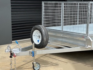 Remorque Tandem GOTRAILER 12x6 Galvanisée à Chaud avec Freins |   2000 kg ATM |   Lampes LED |   Pneus de 14 pouces |   <span class=keywords><strong>Roue</strong></span> de secours/cage de protection en option | - Product Image 4