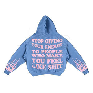 Chándales con estampado de soplo más vendidos, logotipo personalizado, ropa de entrenamiento y jogging de algodón 100% para el invierno para hacer ejercicio - Product Image 4