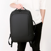 Customized Fashion Laptop Backpack Anti-theft College Students Waterproof Nylon Business Outdoor Black Computer Usb for Men
