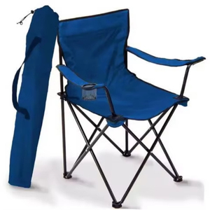 Chaise de camping pliable légère et portable avec sac de transport, chaise de plage robuste pour l'extérieur, chaise de camping pliable - Product Image 1