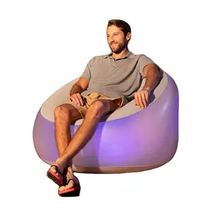 Bestway kursi tiup dengan lampu LED bawaan