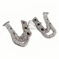 Colector de Escape de Acero Inoxidable Premium, Ajuste Perfecto para Porsche Cayman 981 2.7L 3.4L, Diseño de Carreras, Mejora de Rendimiento