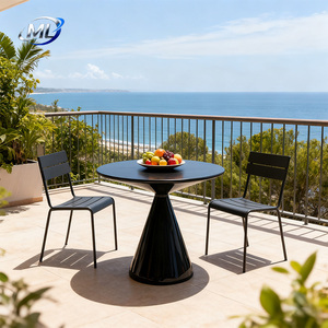 Mesa de Comedor Redonda de Fibra de Vidrio, Diseño Moderno y Creativo, Estilo Ligero y Lujoso, para Muebles de Hogar - Product Image 1