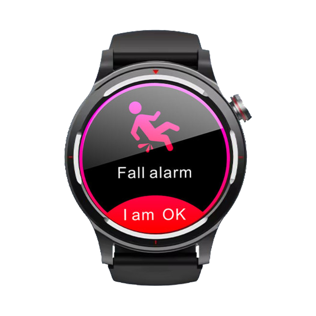 Emergency Personal L02 Smartwatch Supported Sim Card 4g GPS Track Heart Rate Monitor SOS Health Commuting Punch Card Smart Watch
