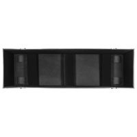 Flight case en aluminium de 75 pouces avec 4 roues, robuste, pour téléviseur intelligent, affichage LED, OEM, durable, IP67