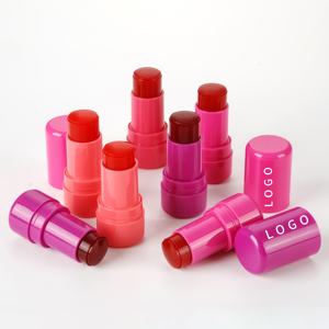 Etiqueta privada de larga duración Maquillaje facial vegano Mancha Labio Mejilla Jelly Blush Tint Stick - Product Image 1