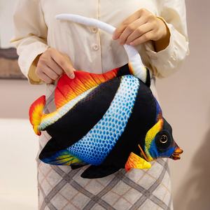 Nieuwe Beeldjes Van Zeedieren-Cartoon Knuffels-Gesimuleerde Tropische Vissen Knuffels Voor Aquariumgeschenken - Product Image 5