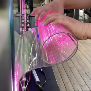 Letrero <span class=keywords><strong>de</strong></span> Neón LED <span class=keywords><strong>Flexible</strong></span> a Todo Color, Pantalla Táctil Digital para Exteriores, Material Publicitario para Ascensores y Tiendas Minoristas - Product Image 3