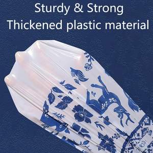 Huamaohengchun Bolsas de 4 Galones con Estampado de Capibara, con Cordón, de LDPE, Resistentes a Desgarros, con Control de Olores, Asa de Mano SecureTie, Grosor de 1.1 Mil - Product Image 5